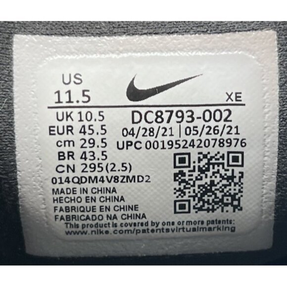 Nike Men’s Pegasus Trail 3 GORE-TEX Running Shoes Black/Red Size 11.5 DC8793-002 - Picture 11 of 11